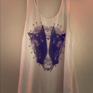 Gypsy cats tank top